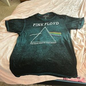 Dark Green Pink Floyd Tee shirt